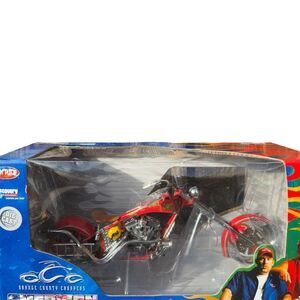 JoyRide Orange County Choppers Fire Bike 1:18 Diecast Model 2005